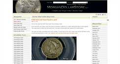 Desktop Screenshot of morgandollarstore.net